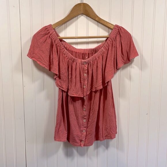 American Eagle off the shoulder blouse - Picture 15 of 16